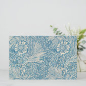 Blue Marigolds (von William Morris) Briefpapier (Stehend Vorderseite)
