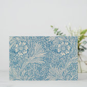 Blue Marigolds (von William Morris) Briefpapier (Stehend Vorderseite)
