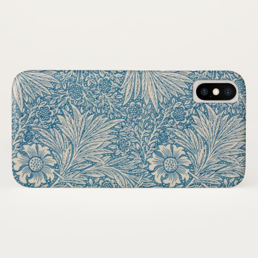 Blue Marigolds (von William Morris) Case-Mate iPhone Hülle (Rückseite (Horizontal))