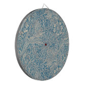 Blue Marigolds (von William Morris) Dartscheibe (Vorderseite Links)