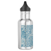 Blue Marigolds (von William Morris) Edelstahlflasche (Links)