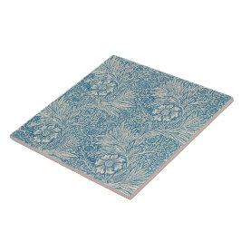Blue Marigolds (von William Morris) Fliese
