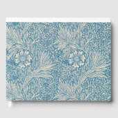 Blue Marigolds (von William Morris) Gästebuch (Vorderseite)