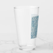 Blue Marigolds (von William Morris) Glas (Rechts)