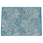 Blue Marigolds (von William Morris) Große Geschenktüte (Vorderseite)
