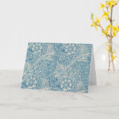 Blue Marigolds (von William Morris) Karte (Gelbe Blume)
