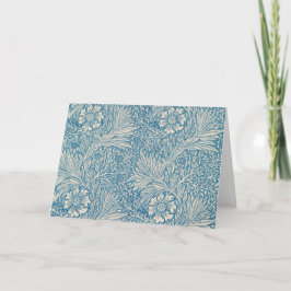 Blue Marigolds (von William Morris) Karte