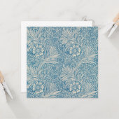 Blue Marigolds (von William Morris) Karte (Vorderseite/Rückseite Beispiel)