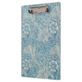 Blue Marigolds (von William Morris) Klemmbrett (Links)