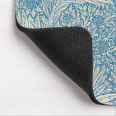 Blue Marigolds (von William Morris) Mousepad (Ecke)