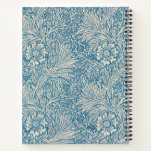 Blue Marigolds (von William Morris) Notizblock (Rückseite)