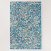Blue Marigolds (von William Morris) Puzzle (Vertikal)