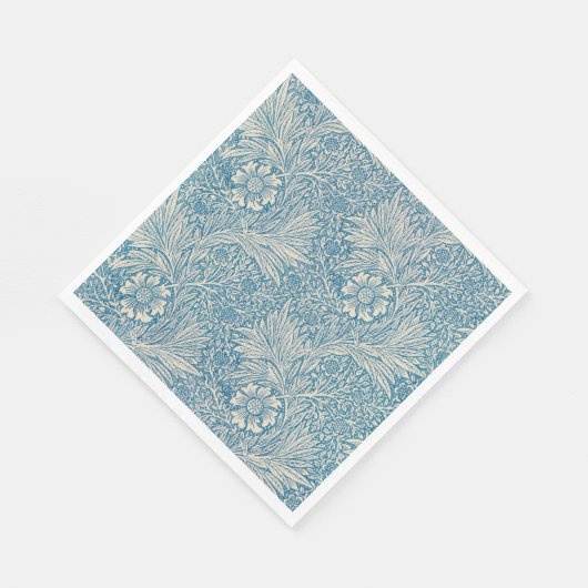 Blue Marigolds (von William Morris) Serviette (Ecke)
