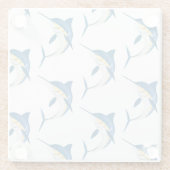 Blue Marlin 2 Glasuntersetzer (Rückseite)