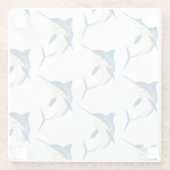 Blue Marlin 2 Glasuntersetzer (Rückseite)