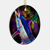 Blue Marlin Christmas Pop Keramik Ornament (Rechts)