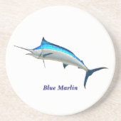 Blue Marlin Getränkeuntersetzer (Vorne)