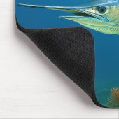 Blue Marlin Glide Mousepad (Ecke)