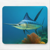 Blue Marlin Glide Mousepad (Vorne)