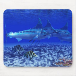 Blue Marlin Pack Mousepad