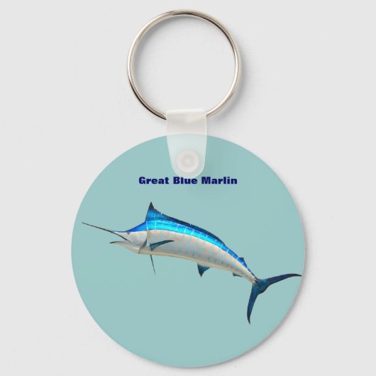 Blue Marlin Schlüsselanhänger (Vorderseite)