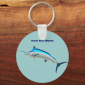 Blue Marlin Schlüsselanhänger (Vorderseite)