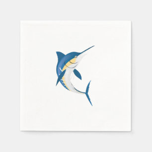 Blue Marlin Serviette