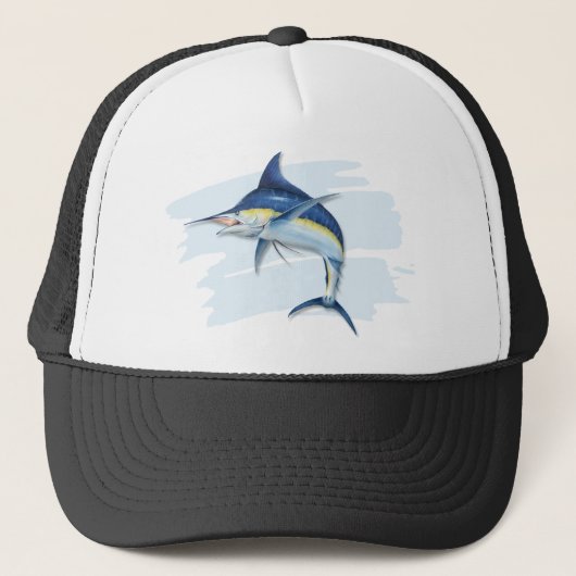 Blue Marlin Trucker's Hat Truckerkappe (Vorderseite)
