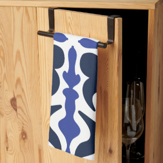 Blue marokkanische Pattern Küchentuch