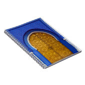 Blue marokkanische Tile Doorway - Spiral Notebook Notizblock (Rechte Seite)