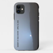 Blue Martian Sunset Case-Mate iPhone Hülle (Rückseite)