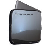 Blue Martian Sunset Laptopschutzhülle (Vorne Rechts)