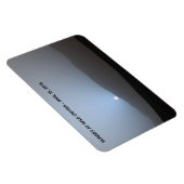 Blue Martian Sunset Magnet (Rechte Seite)