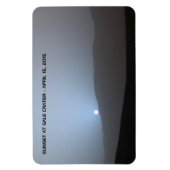 Blue Martian Sunset Magnet (Vertikal)