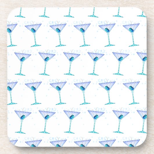Blue Martini Cork Untersetzer (Vorderseite)