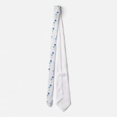Blue Martini Neujahr Necktie Krawatte (Rückseite)