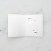 Blue Martini wird meine Bridesmaid-Karte sein Einladung (Innenseite)