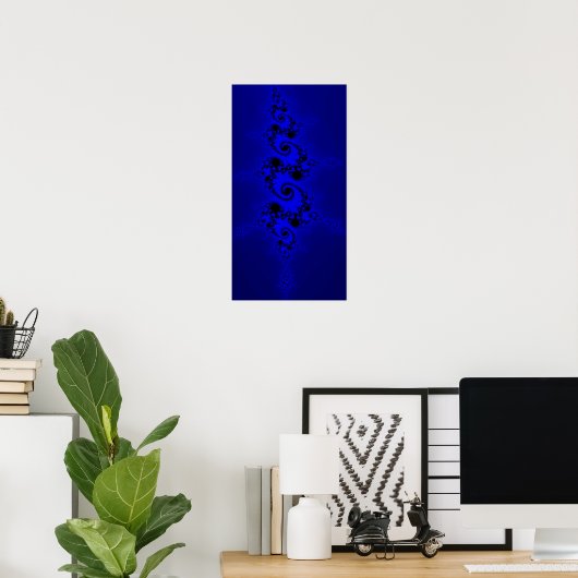 Blue Marvel Poster (Heimbüro)