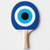 Blue Mati Evil Eye Charme Tischtennis Schläger (Vorderseite)