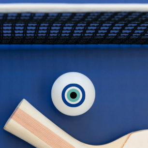 Blue Mati Evil Eye Glück & Schutz rund um den Auga Tischtennisball
