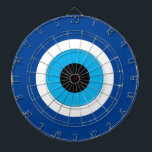 Blue Mati Evil Eye nazar Symbol Dartboard Design Dartscheibe<br><div class="desc">Blue Mati Evil Eye nazar Symbol Dartboard Design. Blaues mati griechisches / türkisches Symbol für Schutz und viel Glück. Spaß für Zuhause,  Party oder Büro.</div>