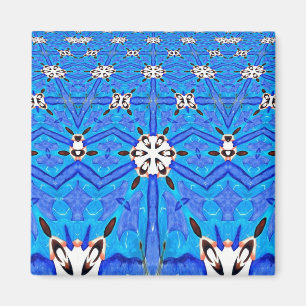 Blue Matrix-Gittermagnet Magnet
