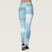 Blue Matron of Honor Party Leggings (Rückseite)