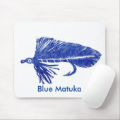 "Blue Matuka" Classic Foreut Fly Mousepad (Mit Mouse)