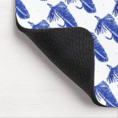 "Blue Matuka - gekocht" Classic Trout Fly Mousepad (Ecke)