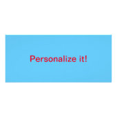 Blue Matuka Streamer, Fliegenbinden, Fliegenfische Werbekarte (Hinten)