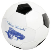 Blue Matuka Streamer, Fliegenfischen, Fliegenbinde Fußball (Dreiviertel)