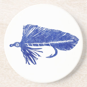 Blue Matuka Streamer Foreut Fly Untersetzer