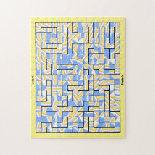 Blue Maze Puzzle (Vertikal)