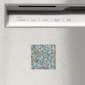 Blue Meadow Magnet (In Situ (Geschirrspüler))